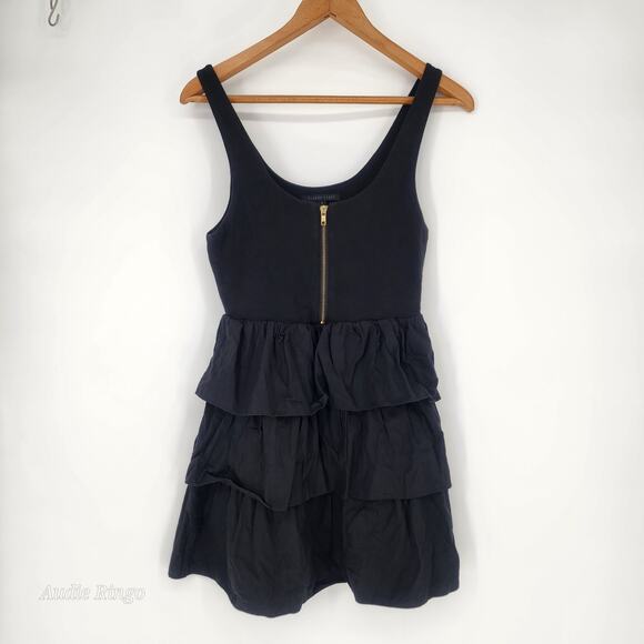 Blaque Label Black Tiered Ruffle Mini Dress Women’s Size Small - Picture 10 of 10